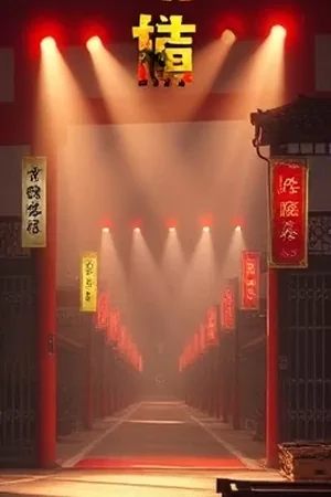 巷口第七盏灯剧照，傍晚巷口第七盏路灯下，两个人影隔着自行车对望